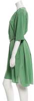Thumbnail for your product : Schumacher Dorothee Chain-Embellished Silk Dress w/ Tags