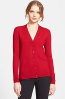 Thumbnail for your product : Tory Burch 'Madison' Merino Wool Blend Cardigan