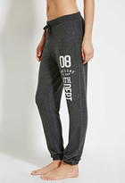 Thumbnail for your product : Forever 21 Fleece Awesome Graphic PJ Pants