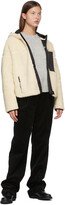 Thumbnail for your product : 3.1 Phillip Lim Off-White Sherpa Bonded Sporty Jacket