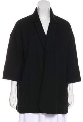 Burberry Cashmere Open Front Cardigan