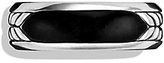 Thumbnail for your product : David Yurman Chevron Exotic Stone Black Onyx Band Ring