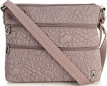 Sakroots Basic Zip Top Spirit Desert Quilted Crossbody Bag