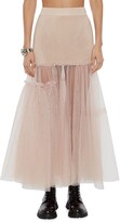 Thumbnail for your product : Alexander McQueen Tulle Mermaid Maxi Skirt