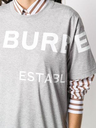 Burberry Horseferry print oversized T-shirt