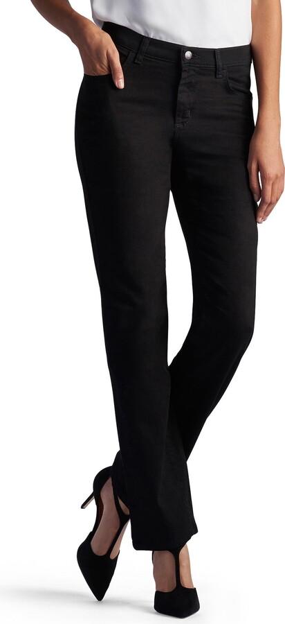 Lee Womens’s Plus Stretch Relaxed Fit Straight Leg Jean