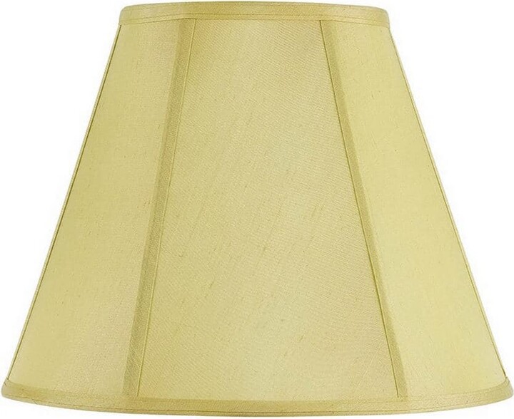 16 in. Champagne Yellow Fabric Shade