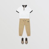 Thumbnail for your product : Burberry Childrens Vintage Check Trim Cotton Polo Shirt