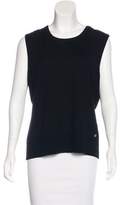 Thumbnail for your product : Rena Lange Wool & Cashmere Sleeveless Top