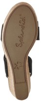 Thumbnail for your product : Splendid Women's 'Gavin' Elastic Strap Wedge Sandal