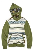 Thumbnail for your product : Volcom 'Razzer' Mask Hoodie (Toddler Boys)