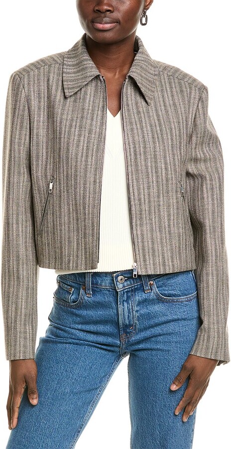 Hugo Boss Jalerena Wool-Blend Jacket