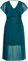 Thumbnail for your product : City Chic Softly Tied Faux Wrap Dress