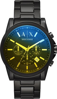 Armani Exchange Men's Black Stainless Steel Watch AX2513