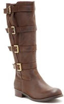 Thumbnail for your product : Two Lips Two Cities Multi Buckle Tall Flat Boot