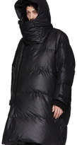 Thumbnail for your product : Julius Black Hooded Puffer Down Coat
