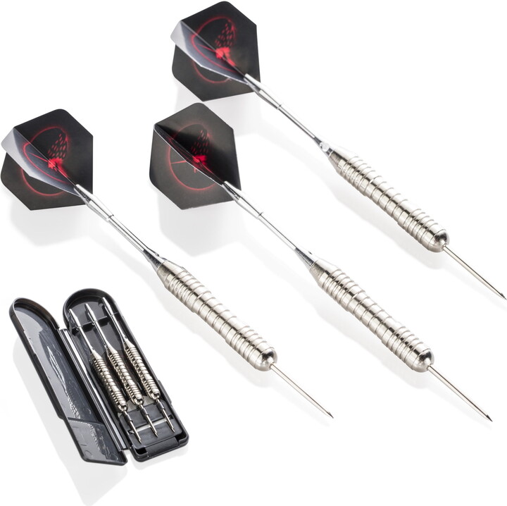 Escalade Sports Unicorn High-Quality, Recreational Steel 400 Dart Set Includes Tips, Barrels, Shafts, Flights, and Flight Protectors