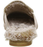 Thumbnail for your product : Office Dandy Fur Mule Loafers Nude Leather Fur