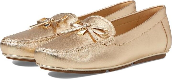 MICHAEL Michael Kors Juliette Moc (Pale Gold) Women's Shoes - ShopStyle  Flats