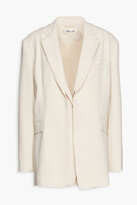Thumbnail for your product : Diane von Furstenberg Isla layered crepe blazer
