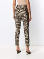 Thumbnail for your product : Veronica Beard leopard print trousers