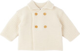 Thumbnail for your product : Bonpoint Baby Off-White Aalya Jacket