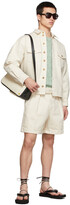 Thumbnail for your product : Recto Beige Belted Shorts