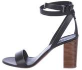Thumbnail for your product : Vince Leather Ankle Strap Sandals