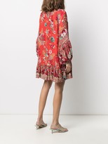 Thumbnail for your product : Camilla Floral-Print Silk Midi Dress