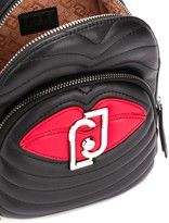 Thumbnail for your product : Liu Jo Quilted Lips Backpack