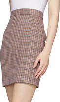 Thumbnail for your product : MSGM Multicolor Check Miniskirt