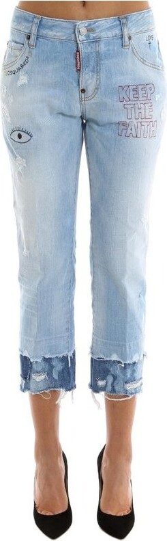 DSQUARED2 Cropped Leg Jeans