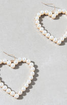 Thumbnail for your product : La Hearts Pearl Heart Earrings