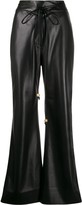Thumbnail for your product : Nanushka High-Waisted Faux-Leather Trousers
