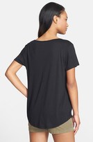 Thumbnail for your product : Halogen Short Sleeve Modal & Linen Tee