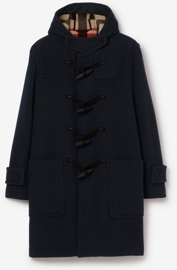 Burberry Technical Wool Duffle Coat Size: 36 - ShopStyle