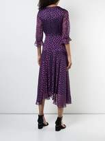 Thumbnail for your product : Saloni dotted ruffle midi dress