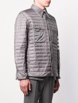 Thumbnail for your product : Thom Browne 4-Bar down fill shirt jacket