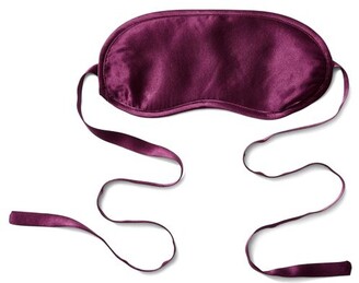 Kumi Kookoon Silk-Filled Eye Mask - Merlot Purple - ShopStyle