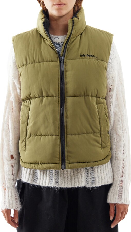 iets frans Emily Hooded Puffer Vest - ShopStyle Jackets