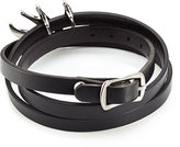 Thumbnail for your product : McQ Swallow Wrap Leather Bracelet