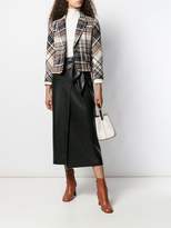Thumbnail for your product : Paule Ka patterned fitted jacket