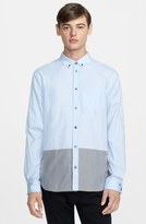 Thumbnail for your product : Marc by Marc Jacobs Trim Fit Colorblock Oxford Shirt