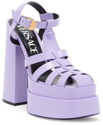 Versace La Medusa Platform Sandals - ShopStyle