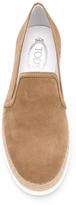 Thumbnail for your product : Tod's round toe slippers