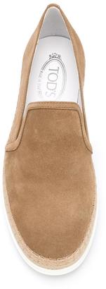 Tod's round toe slippers