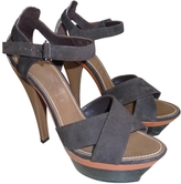 Thumbnail for your product : Barbara Bui Brown Suede Heels