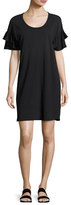Thumbnail for your product : Current/Elliott The Ruffle Roadie T-Shirt Dress