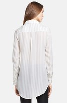 Thumbnail for your product : Haute Hippie Stripe Silk Georgette Shirt