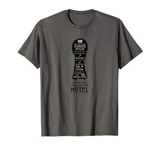 story. American Horror Hotel Key Hole T Shirt